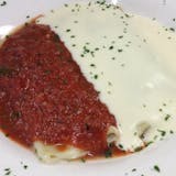 Cannelloni with Alfredo Sauce