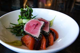 Blacked Ahi Tuna Salad Lunch