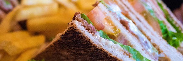 Order BLT Club Sandwich - Sandwich food online from Sisson Ave Pizza store, Hartford on bringmethat.com