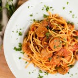 Spaghetti  Italian Sausage