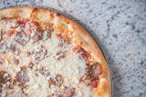 Sausage & Pepper Pizza with Feta Cheese