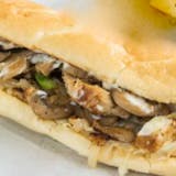 Grilled Chicken Cutlet Philly Style Hero