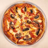 Sauteed Mushroom & Goat Cheese Pizza