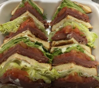 Roast Beef  Club Sandwich