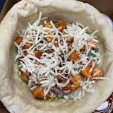 Buffalo Chicken Salad (this is pictured in a bread bowl for $2.99 more)