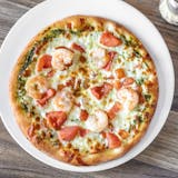 Shrimp Pesto Passion Pizza