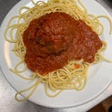 Kid's Spaghetti with Meatball