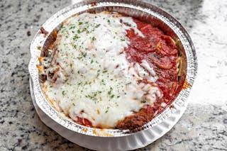 Pasta with Chicken Cutlet Parmigiana