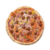 Gluten Free NY Italian Meatball Pizza