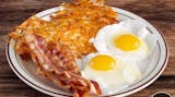 Classic 2 Eggs Breakfast with Meat