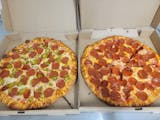 One Large 2-Topping Pizza & Two Dozen Wings Special