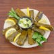 Homemade Grape Leaves with Meat
