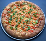 Vegan Buffalo Chick'n Pizza