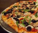 Traditional Vegetarian Pizza