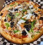 Gluten Free Traditional Vegetarian Pizza