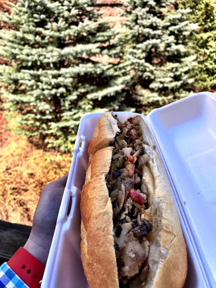 Order Porchetta with Mushrooms & Onions - Sliced Rye Bread food online from Italian Corner Deli By Massimo store, Trumbull on bringmethat.com