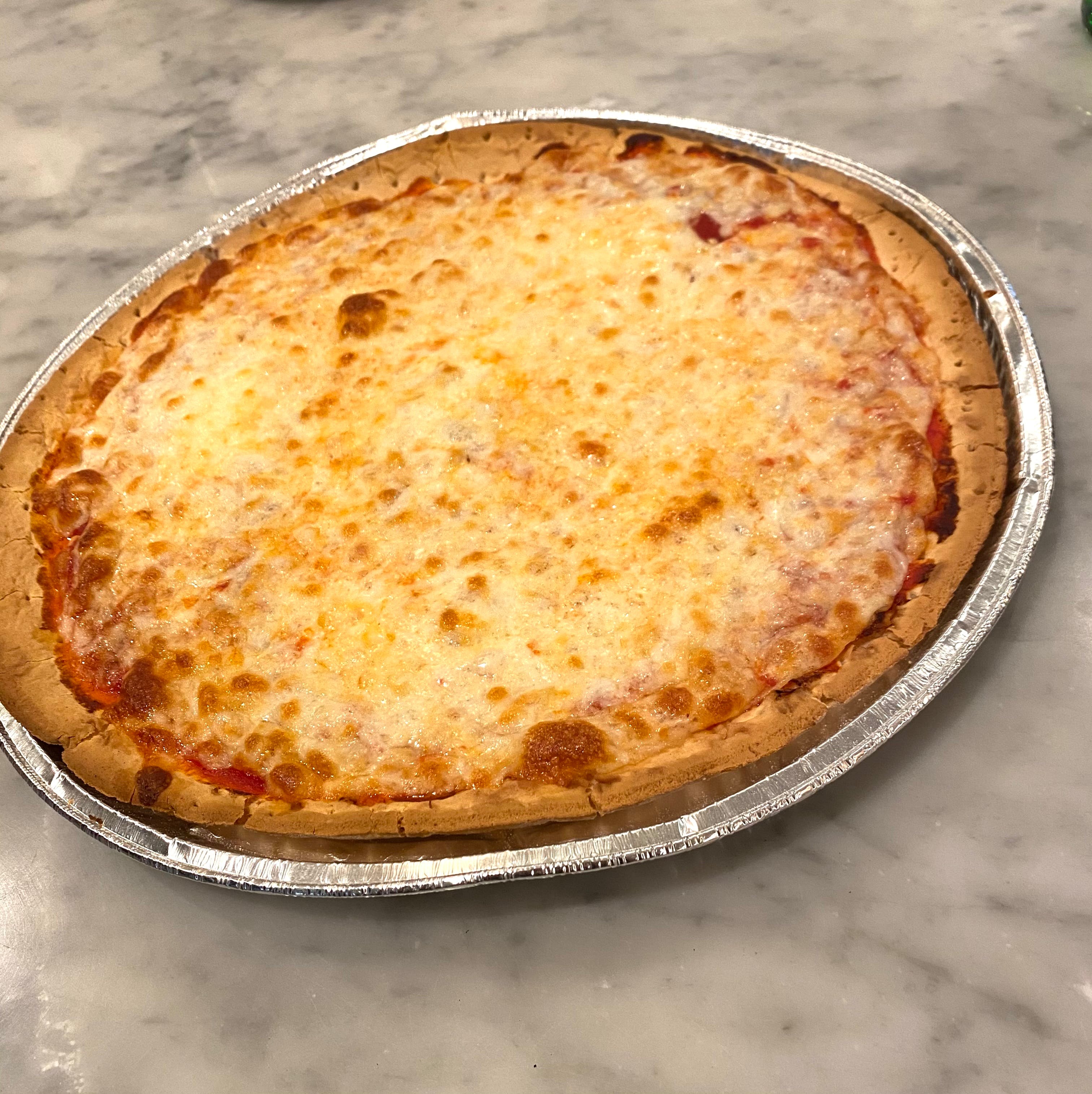 Order Gluten Free Cheese Pizza - Small 12" food online from Italian Corner Deli By Massimo store, Trumbull on bringmethat.com
