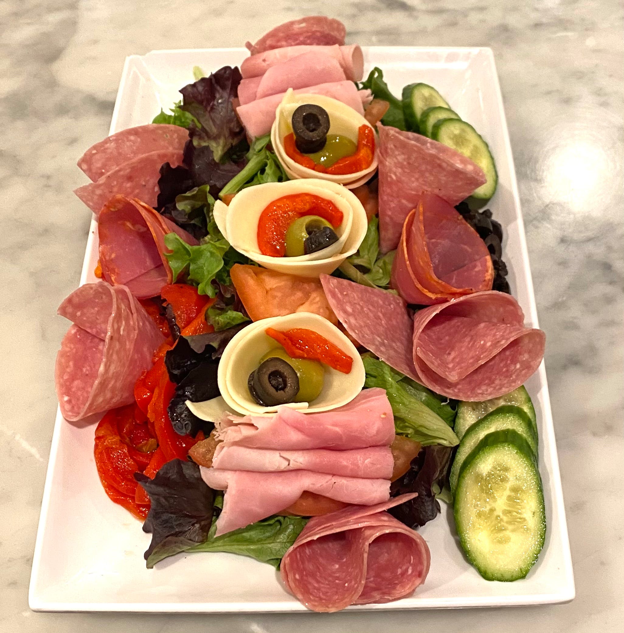 Order Antipasto Salad - Salad food online from Italian Corner Deli By Massimo store, Trumbull on bringmethat.com