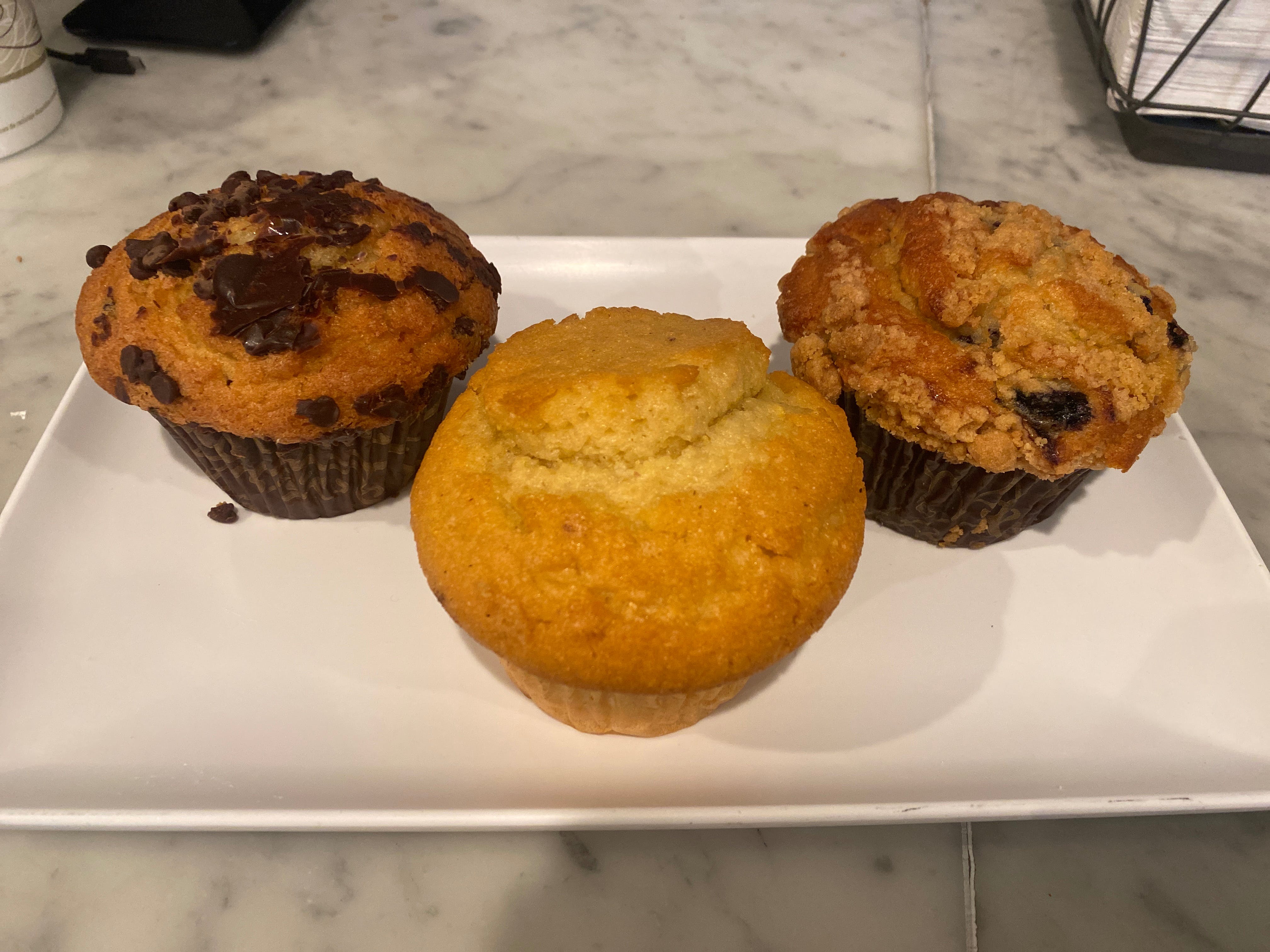 Order Muffins - Blueberry food online from Italian Corner Deli By Massimo store, Trumbull on bringmethat.com