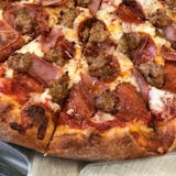 Meat Lover's Thin Crust Pizza
