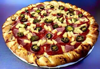 Italian Hawaiian Spice Pizza