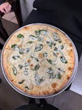 Alfredo with Spinach Pizza