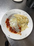 Chicken Parmigiana with Fettuccine Alfredo