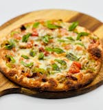 Roasted Shrimp (Thin, Healthy and Light) Pizza