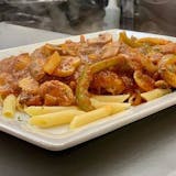 Chicken Cacciatore with Pasta