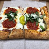Sicilian Marinara Pizza Slice