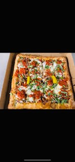 Sicilian Meat Lover's Marinara Deluxe Pizza