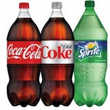 2 Liter Coca Cola Branded Sodas