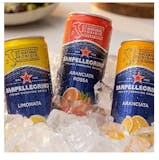 12 oz. Canned San Pellegrino Imported Italian Soda