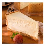 NEW: Decadent NYC Vanilla Cheesecake Slice