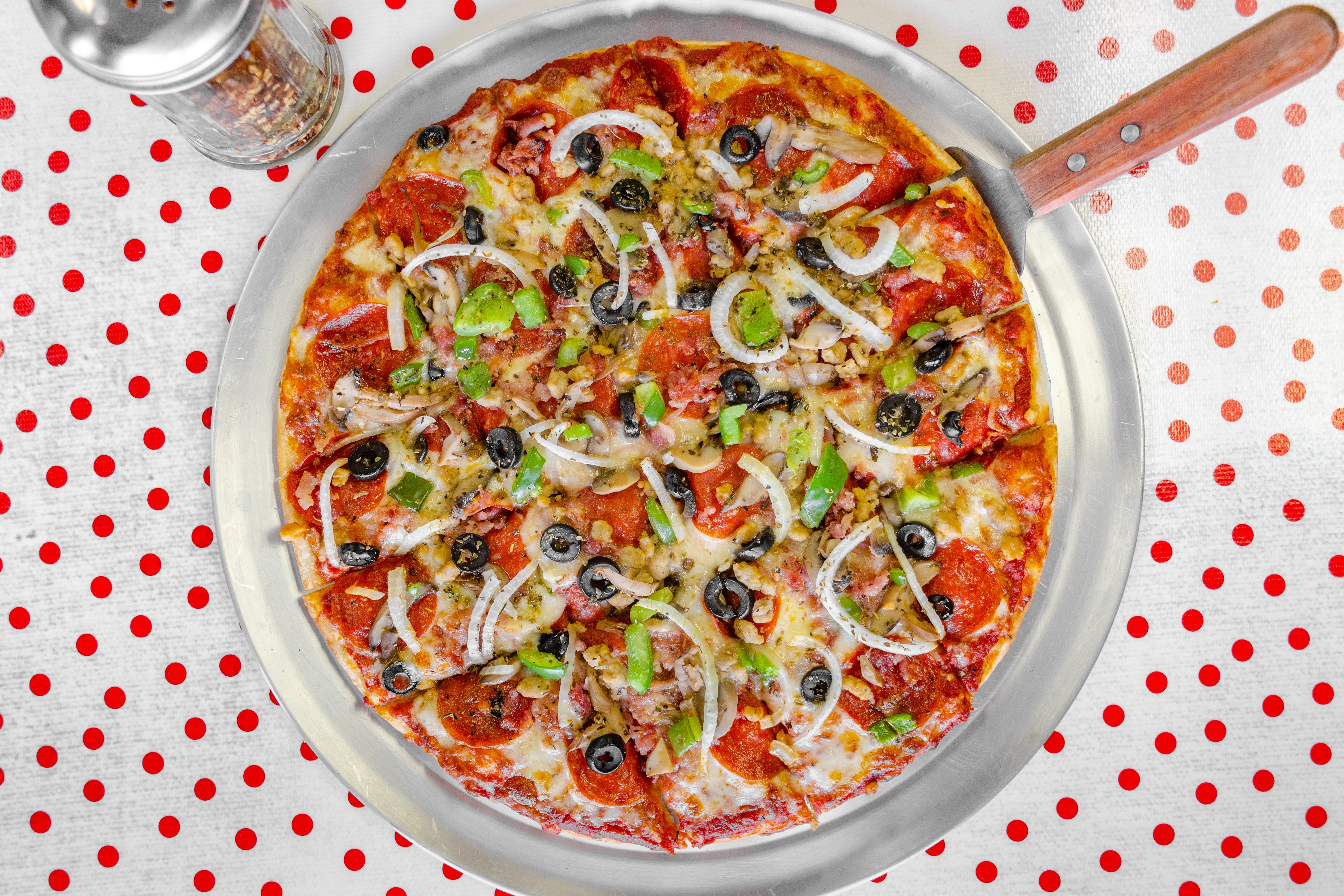 The Saucy Deluxe Pizza