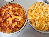 12'' 2 Toppings Pizza & Small Cheesy Sticks Special