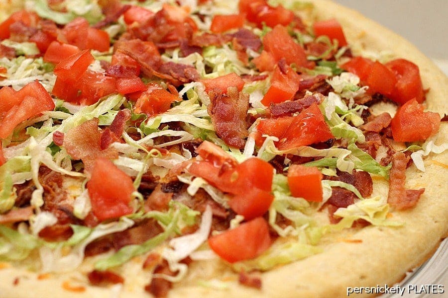Chicken BLT Pizza