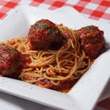 Spaghetti with Meat Sauce & Meatballs