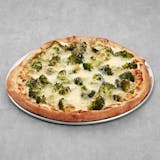 White Broccoli Pizza Personal