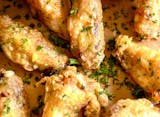 Stinging Honey Garlic Wings