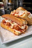 Meatball Parmigiana Hero