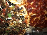 One Medium 1-Topping Pizza & One Medium Specialty Pizza - Online&Pick Up only NOT Delivery.