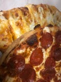 Large One Topping Pizza & Breadsticks - Online&Pick Up only NOT Delivery.