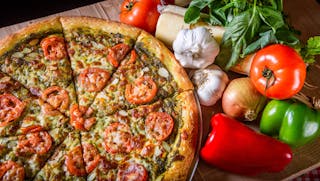 The Pesto Special Pizza