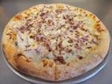 Alfredo Carbonara Pizza