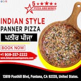 Indian Paneer Pizza