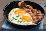 Two Egg Any Style with Turkey Bacon Breakfast