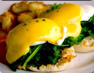 Eggs Florentine Breakfast
