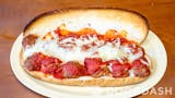 Meatball Hoagie with Cheese