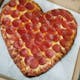 Heart - shaped pizza
